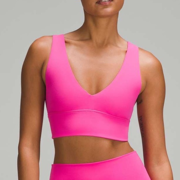lululemon athletica Tops - Lululemon Align V Neck Bra Light Support, A/B Cup Size 8